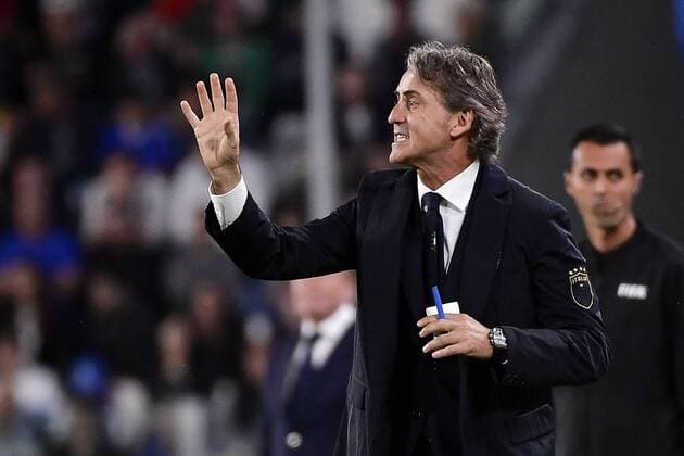 Photo LaPresse - Marco Alpozzi June 4, 2018 Turin ( Italy ) Italy vs Netherlands - friendly match - Allianz Arena Stadium of Turin. in the pic: Roberto Mancini Coach (Italy)  Copyright: xLaPresse MarcoxAlpozzix