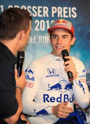 FORMULA 1 - Marc Marquez SPIELBERG,AUSTRIA,05.JUN.18 - MOTORSPORTS, FORMULA 1 - Red Bull Ring, Marc Marquez, press conference PK Pressekonferenz Image shows Marc Marquez (ESP). GEPAxpictures xMarioxBuehner