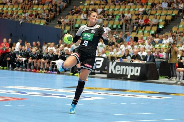 06 06 2018 xemx Handball Women Test Friendly Germany Poland emspor Julia Behnke Germany 13 Muenchen