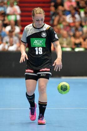 06 06 2018 xemx Handball Womens Test Match Germany Poland emspor Maike Schirmer Germany 19 Muenchen