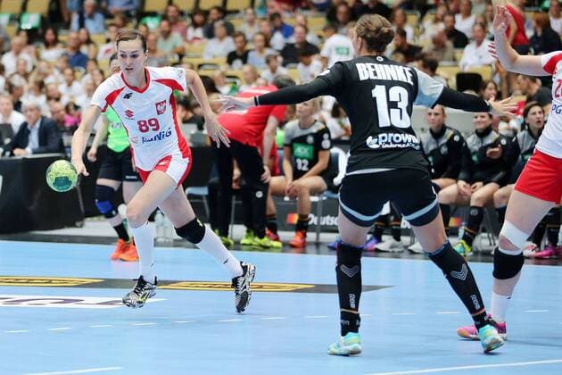 Kinga Achruk POL during the Laender match of the Handball Women between Germany and Poland on 06 06 18 in the Olympiahalle Muenchen Test match Handball Women Germany Poland Muenchen Copyright: xEIBNER MarcelxEngelbrechtx EP_MET