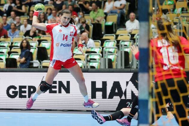 Karolina Kudlacz Gloc POL during the Laender match of handball women between Germany and Poland on 06 06 18 in the Olympiahalle Muenchen Test match handball women Germany Poland Muenchen Copyright: xEIBNER MarcelxEngelbrechtx EP_MET