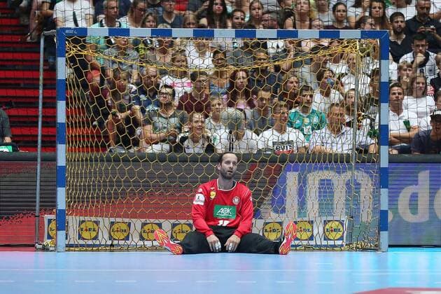 Silvio Heinevetter GER during the Laender match of the Handball men between Germany and Norway on 06 06 18 in the Olympiahalle Muenchen Test match handball men Germany Norway Muenchen Copyright: xEIBNER MarcelxEngelbrechtx EP_MET