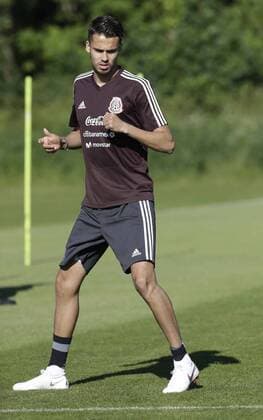 June 6, 2018 - EUM20180606DEP17.JPG.COPENHAGUE, Dinamarca, Soccer Futbol-Seleccion Mexicana.-Nationalteam Mexiko , Diego Reyes, este 6 de junio de 2018, durante el entrenamiento Nationalteam Mexiko , en el Complejo deportivo del estadio Brondby, previo al partido a disputarse ante su similar de Dinamarca este sabado. Foto: Agencia EL UNIVERSAL Luis Cortes MAR. Latin News: June 6, 2018  - ZUMAu78_ 20180606_zaf_u78_523 Copyright: xLuisxCortesx
