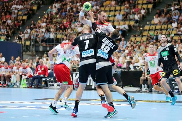 Christian O Sullivan NOR in the Laender match of the Handball men between Germany and Norway on 06 06 18 in the Olympiahalle Muenchen Test match handball men Germany Norway Muenchen Copyright: xEIBNER MarcelxEngelbrechtx EP_MET