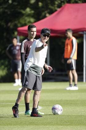 June 6 2018 EUM20180606DEP25 JPG COPENHAGEN Denmark Soccer Soccer Mexican National Team The coach of the Mexican National Team Juan Carlos Osorio during the Tri training at the Sports Complex of the Brondby Stadium this June 6, 2018 prior to the match to be played against his opponent from Denmark this Saturday Photo EL UNIVERSAL Agency Luis Cortes MAR Latin News June 6 2018  - ZUMAu78_ 20180606_zaf_u78_555 Copyright: xLuisxCortesx