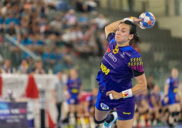 31 05 2018 Tyrolean Hydropower Arena Innsbruck AUT EHF European Championship Women Austria vs. Romania in the picture Cristina Georgiana Neagu ROU during EHF Womens European Championship Qualification match between Austria and Romania at the Tyrolean Hydropower Arena in Innsbruck Austria on 2018 05 31 Innsbruck  EX_JAK