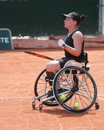 KATHARINA KRUEGER GER Wheelchair Competition Wheelchair Tennis French Open 2018 Grand Slam ATP WTA ITF Roland Garros Paris France 7 June 2018 Copyright: xJuergenxHasenkopfx