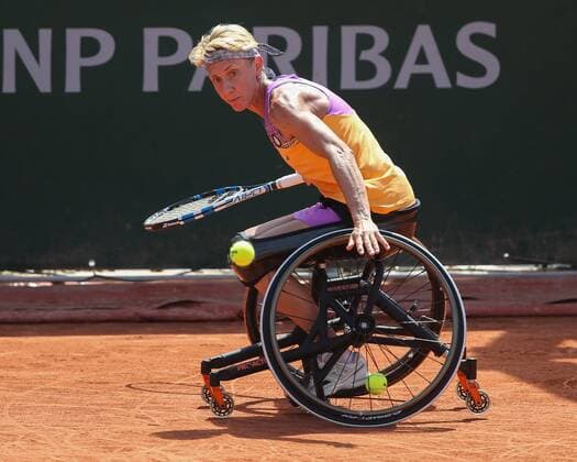 SABINE ELLERBROCK GER Wheelchair Competition Wheelchair Tennis French Open 2018 Grand Slam ATP WTA ITF Roland Garros Paris France 7 June 2018 Copyright: xJuergenxHasenkopfx