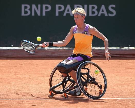 SABINE ELLERBROCK GER Wheelchair Competition Wheelchair Tennis French Open 2018 Grand Slam ATP WTA ITF Roland Garros Paris France 7 June 2018 Copyright: xJuergenxHasenkopfx