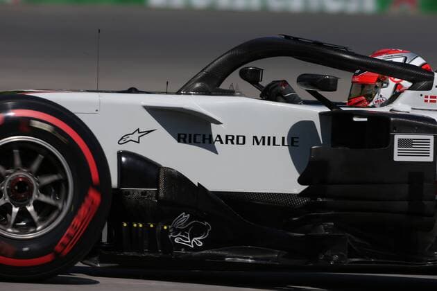 Photo4 LaPresse 08 06 2018 Montreal, Canada Grand Prix Formula One Canada 2018 In the pic: free Practice 1, Romain Grosjean (FRA) Haas F1 Team VF-18  Copyright: xPhoto4 LaPressex