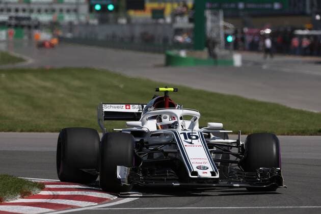 Photo4 LaPresse 08 06 2018 Montreal, Canada Grand Prix Formula One Canada 2018 In the pic: free Practice 1, Charles Leclerc (GER) Alfa Romeo Sauber C37  Copyright: xPhoto4 LaPressex