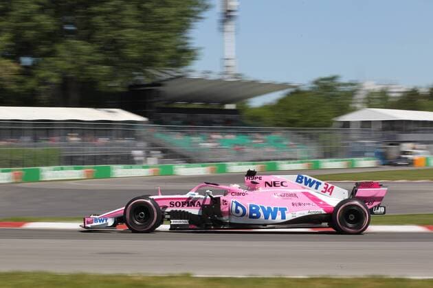 Photo4 LaPresse 08 06 2018 Montreal, Canada Grand Prix Formula One Canada 2018 In the pic: free Practice 1, Nicholas Latifi (CDN) Sahara Force India F1 Team Development Driver  Copyright: xPhoto4 LaPressex