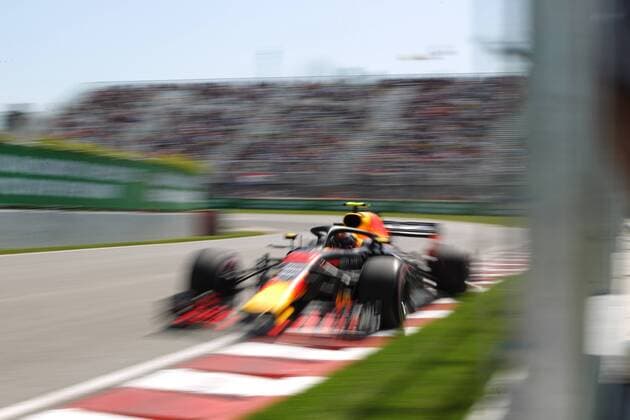 Photo4 LaPresse 08 06 2018 Montreal, Canada Grand Prix Formula One Canada 2018 In the pic: free Practice 1, Max Verstappen (NED) Red Bull Racing RB14  Copyright: xPhoto4 LaPressex