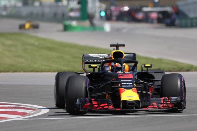 Photo4 LaPresse 08 06 2018 Montreal, Canada Grand Prix Formula One Canada 2018 In the pic: free Practice 1, Daniel Ricciardo (AUS) Red Bull Racing RB14  Copyright: xPhoto4 LaPressex