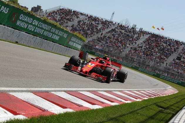 Photo4 LaPresse 08 06 2018 Montreal, Canada Grand Prix Formula One Canada 2018 In the pic: free Practice 1, Kimi Raikkonen (FIN) Scuderia Ferrari SF71H  Copyright: xPhoto4 LaPressex