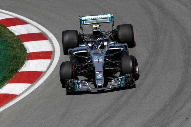 Motorsports: FIA Formula One World Championship WM Weltmeisterschaft 2018, Grand Prix of Canada 77 Valtteri Bottas (FIN, Mercedes AMG Petronas), Montreal Canada