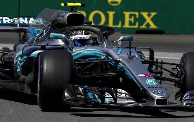 Motorsports: FIA Formula One World Championship WM Weltmeisterschaft 2018, Grand Prix of Canada 77 Valtteri Bottas (FIN, Mercedes AMG Petronas), Montreal Canada