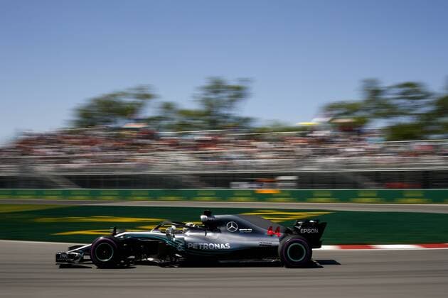 Motorsports: FIA Formula One World Championship WM Weltmeisterschaft 2018, Grand Prix of Canada 44 Lewis Hamilton (GBR, Mercedes AMG Petronas F1 Team), Montreal Canada