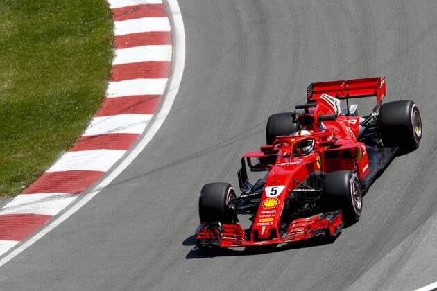 Motorsports: FIA Formula One World Championship WM Weltmeisterschaft 2018, Grand Prix of Canada , 5 Sebastian Vettel (GER, Scuderia Ferrari) Montreal Canada