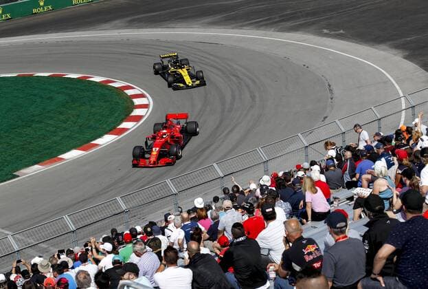 Motorsports: FIA Formula One World Championship WM Weltmeisterschaft 2018, Grand Prix of Canada , 5 Sebastian Vettel (GER, Scuderia Ferrari) Montreal Canada