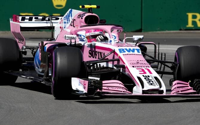 Motorsports: FIA Formula One World Championship WM Weltmeisterschaft 2018, Grand Prix of Canada 31 Esteban Ocon (Sahara Force India F1 Team) Montreal Canada
