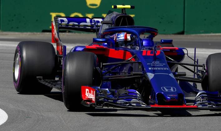 Motorsports: FIA Formula One World Championship WM Weltmeisterschaft 2018, Grand Prix of Canada , 10 Pierre Gasly (FRA Toro Rosso Ferrari) Montreal Canada