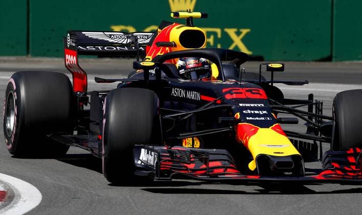 Motorsports: FIA Formula One World Championship WM Weltmeisterschaft 2018, Grand Prix of Canada 33 Max Verstappen (NDL, Red Bull Racing), Montreal Canada