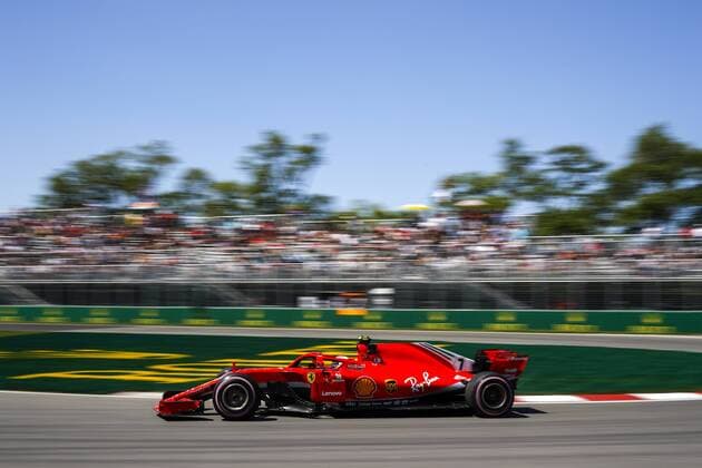Motorsports: FIA Formula One World Championship WM Weltmeisterschaft 2018, Grand Prix of Canada 7 Kimi Raikkonen (FIN, Scuderia Ferrari), Montreal Canada