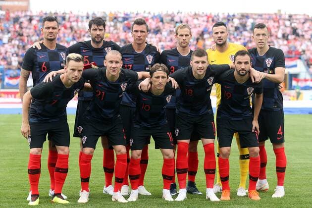 Croatia vs Senegal 08.06.2018., Osijek, Croatia - Friendly football match between Croatia and Senegal at Gradski vrt stadium. Dejan Lovren, Vedran Corluka, Mario Mandzukic, Ivan Strinic, Danijel Subasic, Ivan Rakitic, Domagoj Vida, Luka Modric, Ante Rebic, Milan Badelj. GoranxStanzl PIXSELL