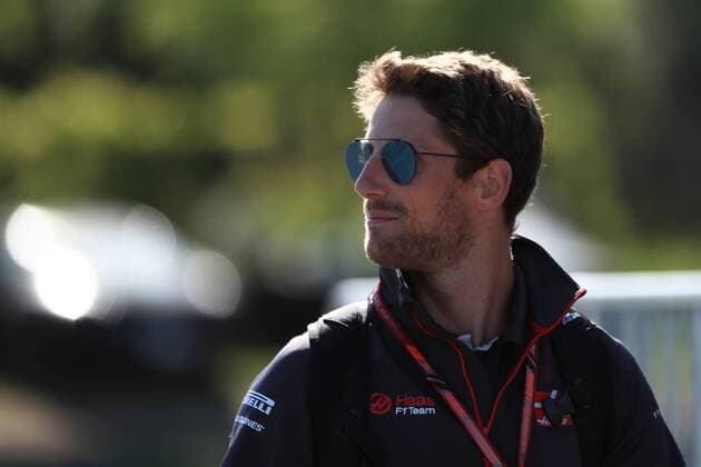8th June 2018, Circuit Gilles-Villeneuve, Montreal, Canada; Canadian Formula One Grand Prix, Friday free practice; Haas F1 Team, Romain Grosjean  ActionPlus12034236 Octane