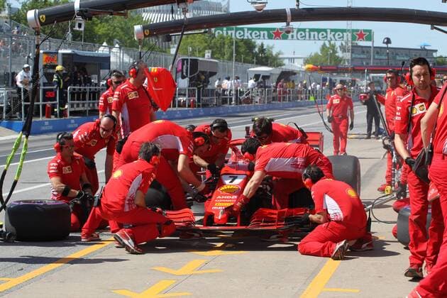 Photo4 LaPresse 08 06 2018 Montreal, Canada Grand Prix Formula One Canada 2018 In the pic: free practice 2, Kimi Raikkonen (FIN) Scuderia Ferrari SF71H  Copyright: xPhoto4 LaPressex