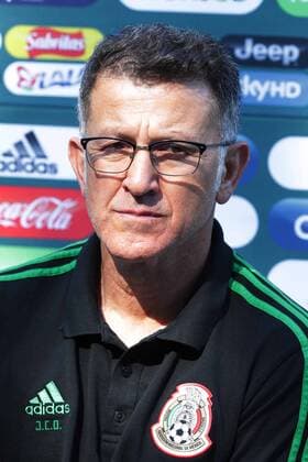 June 8, 2018 - EUM20180608DEP06.JPG.COPENHAGUE, Dinamarca, Soccer Futbol-Seleccion Mexicana.- El DT de la Seleccion Mexicana, Juan Carlos Osorio, este 8 de junio de 2018, en conferencia de prensa habla acerca de la fiesta de los seleccionados que fue revelada por una revista de espectaculos. Foto: Agencia EL UNIVERSAL Luis Cortes MAR. Latin News: June 8, 2018  - ZUMAu78_ 83685049st Copyright: xLuisxCortesx