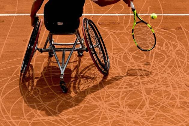 Illustration TENNIS : Internationaux de France de Roland Garros 2018 - Finale Double Hommes Fauteuil - Paris - 09 06 2018 JBAutissier Panoramic 