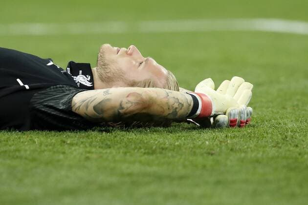 goalkeeper Loris Karius of Liverpool FC during the UEFA Champions League final between Real Madrid and Liverpool on May 26, 2018 at NSC Olimpiyskiy Stadium in Kyiv, Ukraine UEFA Champions League 2017 2018 xVIxVIxImagesx xMauricexvanxSteenxIVx 11164575