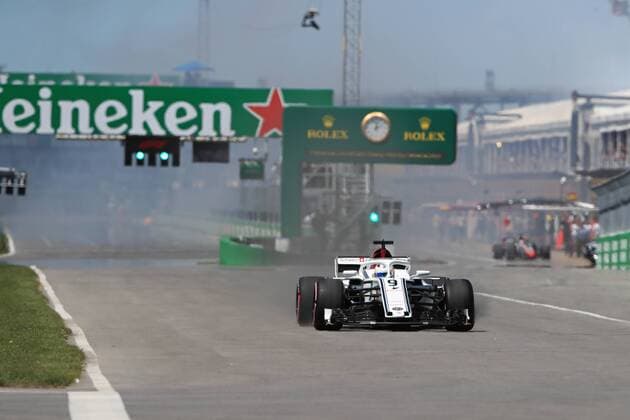 9th June 2018, Circuit Gilles-Villeneuve, Montreal, Canada; Canadian Formula One Grand Prix, qualification; Alfa Romeo Sauber F1 Team, Marcus Ericsson  ActionPlus12035117 Octane
