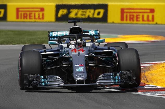 Motorsports: FIA Formula One World Championship WM Weltmeisterschaft 2018, Grand Prix of Canada 44 Lewis Hamilton (GBR, Mercedes AMG Petronas F1 Team), Montreal Canada