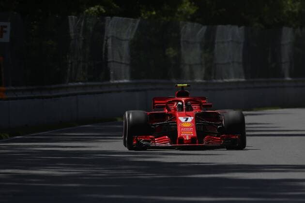 Photo4 LaPresse 09 06 2018 Montreal, Canada Grand Prix Formula One Canada 2018 In the pic: Free practice 3, Kimi Raikkonen (FIN) Scuderia Ferrari SF71H  Copyright: xPhoto4 LaPressex