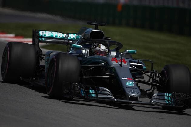 Photo4 LaPresse 09 06 2018 Montreal, Canada Grand Prix Formula One Canada 2018 In the pic: Free practice 3, Lewis Hamilton (GBR) Mercedes AMG F1 W09  Copyright: xPhoto4 LaPressex