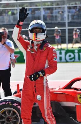 Sebastian Vettel Scuderia Ferrari formula 1 GP Canada in Montreal 09 06 2018 Photo mspb Jerry Andre Sebastian Vettel formula 1 GP Canada 2018