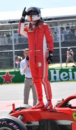 Sebastian Vettel Scuderia Ferrari formula 1 GP Canada in Montreal 09 06 2018 Photo mspb Jerry Andre Sebastian Vettel formula 1 GP Canada 2018