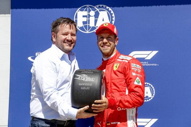 Motorsports: FIA Formula One World Championship WM Weltmeisterschaft 2018, Grand Prix of Canada , 5 Sebastian Vettel (GER, Scuderia Ferrari) Montreal Canada