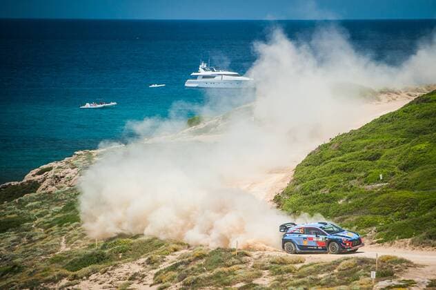 Themen der Woche - SPORT KW23 Bilder des Tages - SPORT THIERRY NEUVILLE AUTOMOBILE : Rallye WRC Motorsport Rallye WM Italie - sardaigne - 10 06 2018 SPRESSE PANORAMIC 