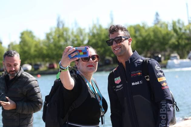 Photo4 LaPresse 10 06 2018 Montreal, Canada Grand Prix Formula One Canada 2018 In the pic: Daniel Ricciardo (AUS) Red Bull Racing RB14  Copyright: xPhoto4 LaPressex
