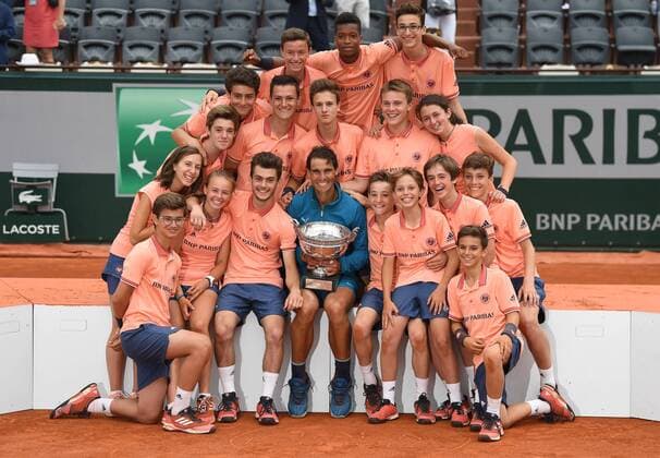 Themen der Woche - SPORT KW23 Bilder des Tages - SPORT Nadal Rafael, Spain wins his 11th. French Open Titel *** Nadal Rafael Spain wins his 11th French Open title