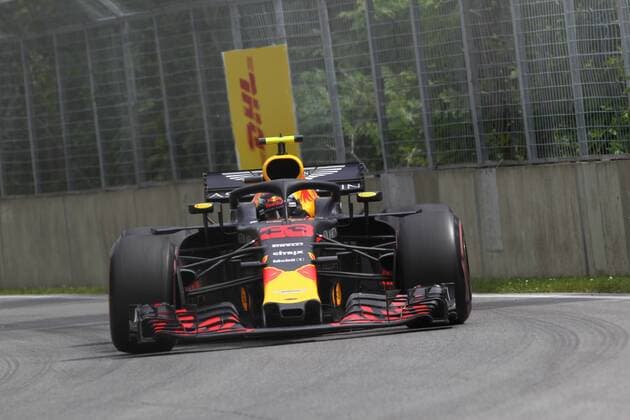 Photo4 LaPresse 10 06 2018 Montreal, Canada Grand Prix Formula One Canada 2018 In the pic: Race, Max Verstappen (NED) Red Bull Racing RB14  Copyright: xPhoto4x