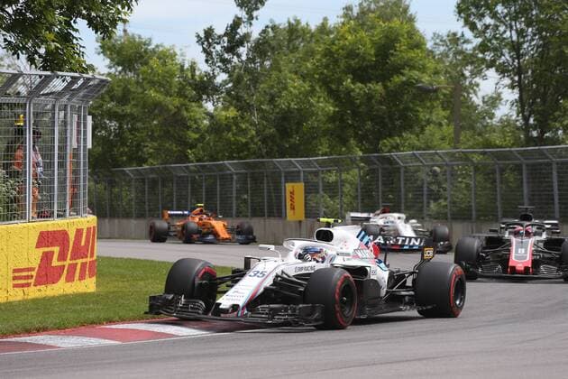 Photo4 LaPresse 10 06 2018 Montreal, Canada Grand Prix Formula One Canada 2018 In the pic: Race, Sergej Sirotkin (RUS) Williams F1 Team FW41  Copyright: xPhoto4x