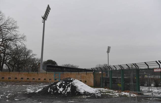 Soccer Mens Season 2017 2018 NOFV Oberliga Nord Tennis Borussia cashes at the guest block in Mommsenstadion TeBe Tennis Borussia 11 12 2017 2017 Copyright: xMatthiasxKochx