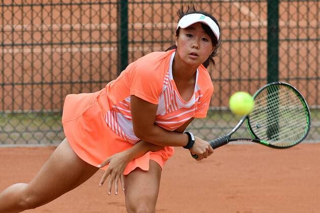 ITF Womens Circuit 6 ITF Bredeney Ladies Open 2018 from 11 16 June at picture 11 06 2018 Club Tennis Club Bredeney e V Essen ITF Womens Circuit 6 ITF Bredeney Ladies Open 2018 from 11 16 June in the picture Yuki Naito JPN at the serve nph Mauelshagen nph00321