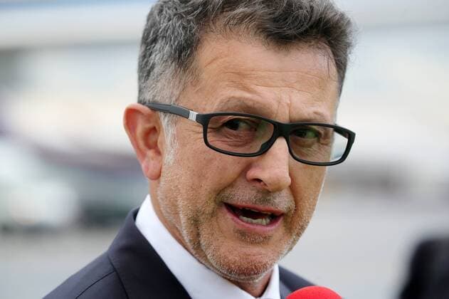 MOSCOW REGION, RUSSIA - JUNE 11, 2018: Mexico s head coach Juan Carlos Osorio at Sheremetyevo International Airport, during the arrival of Mexico s national football team, ahead of FIFA World Cup WM Weltmeisterschaft Fussball Russia 2018. Sergei Bobylev TASS  TS0838C3
